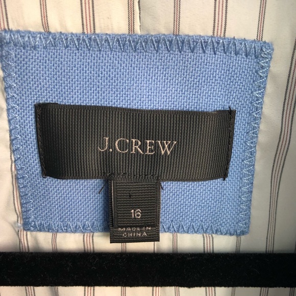 J. Crew Light Blue Rhodes Schoolboy Blazer 16 - Picture 4 of 8